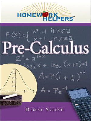 cover image of Homework Helpers: Pre-Calculus